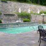 Pool Retaining Walls